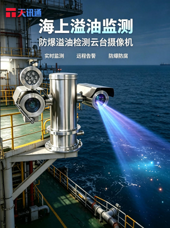 海上守护卫士：防爆溢油监测云台摄像仪